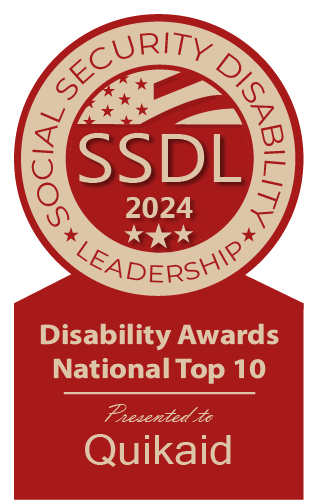 Disability ssdi ssi claim attorney lawyer top 10 social security disability leadership award
